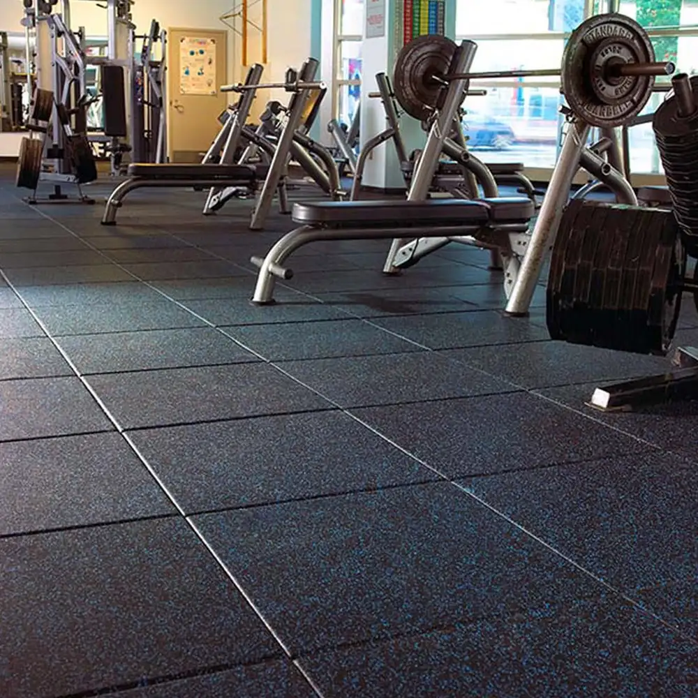 Gym Flooring - Slider 3 ( Durable Black flooring)