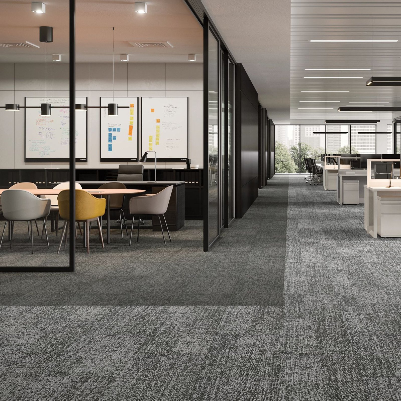 Office Carpet - Slider Image 3 (Formal Grey)