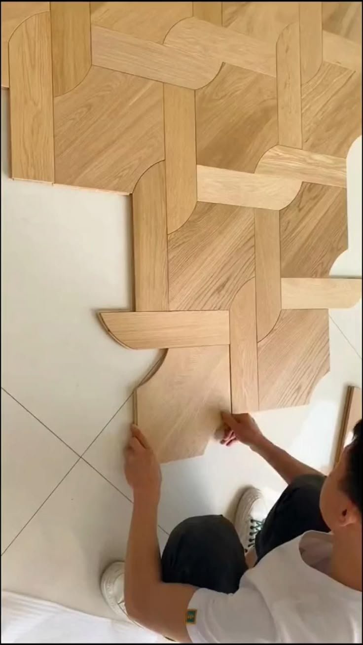 Parquet Flooring Work Process