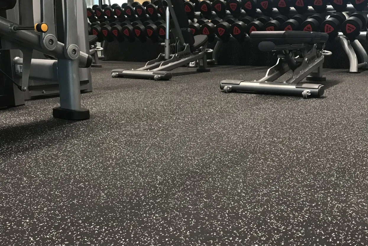 Easy Application Of Rubber Flooring